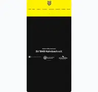 Kleine Seitenvorschau von sv-hahnbach.de