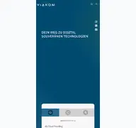 Kleine Seitenvorschau von viakom.de