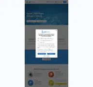 Kleine Seitenvorschau von mailservice.com