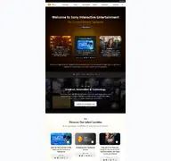 Kleine Seitenvorschau von sonyinteractive.com