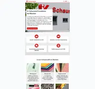 Kleine Seitenvorschau von sv-schaumstoffe.de