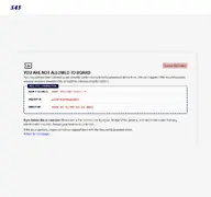 Kleine Seitenvorschau von flysas.com