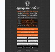 Kleine Seitenvorschau von quizquamperfekt.de