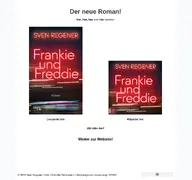 Kleine Seitenvorschau von svenregener.de