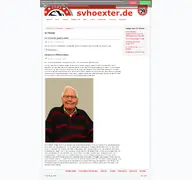 Kleine Seitenvorschau von svhoexter.de