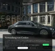 Kleine Seitenvorschau von wackenhut.de