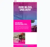 Kleine Seitenvorschau von blog.avv.de