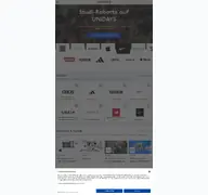 Kleine Seitenvorschau von myunidays.com