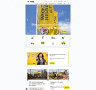 Kleine Seitenvorschau von wackerneuson.de