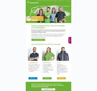 Kleine Seitenvorschau von wackler-group.de