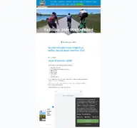 Kleine Seitenvorschau von radelnundhelfen.de