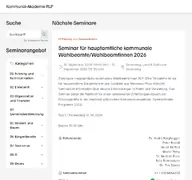 Kleine Seitenvorschau von seminare.akademie-rlp.de