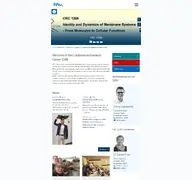Kleine Seitenvorschau von sfb1208.hhu.de