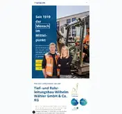 Kleine Seitenvorschau von waehler.de