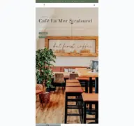 Kleine Seitenvorschau von cafe-la-mer-stralsund.de