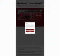 Kleine Seitenvorschau von gasthaus-zum-heinerl.de