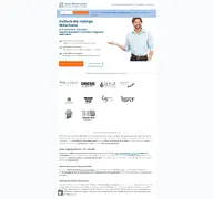 Kleine Seitenvorschau von waescherei-suche.de