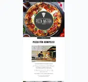 Kleine Seitenvorschau von pizza-metra.de