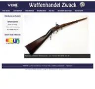 Kleine Seitenvorschau von waffenhandel-zwack.de