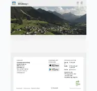 Kleine Seitenvorschau von gde-mittelberg.at