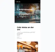 Kleine Seitenvorschau von cafeweise-uni.de