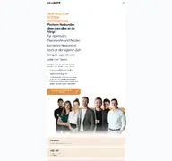 Kleine Seitenvorschau von luminate.de