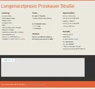 Kleine Seitenvorschau von lungenarztpraxis-friedrichshain.de