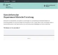 Kleine Seitenvorschau von kontaktformular.dkfbasel.ch