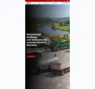Kleine Seitenvorschau von wagner-fahrzeugbau.de