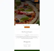 Kleine Seitenvorschau von pizzeria-evergreen.de