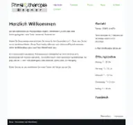 Kleine Seitenvorschau von wagner-physio.de