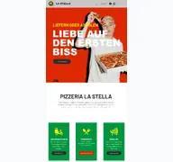 Kleine Seitenvorschau von pizzeria-la-stella.de