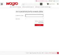 Kleine Seitenvorschau von wagro.vend-it.de