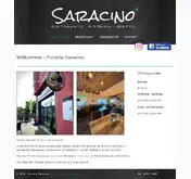 Kleine Seitenvorschau von pizzeria-saracino.de