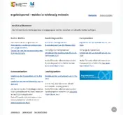 Kleine Seitenvorschau von wahlen-sh.de