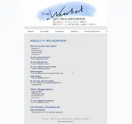 Kleine Seitenvorschau von praxis-dr-weichert.de