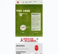 Kleine Seitenvorschau von tsv-koenigsdorf.de