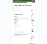 Kleine Seitenvorschau von kooperationstag-sucht.nrw.de