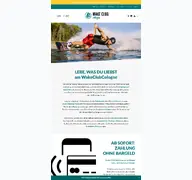 Kleine Seitenvorschau von wakeclubcologne.de