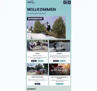Kleine Seitenvorschau von wake-park.de