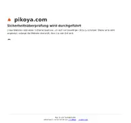 Kleine Seitenvorschau von pikoya.com
