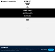 Kleine Seitenvorschau von blog.kunsthalle-bremen.de