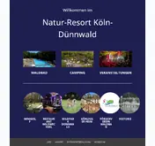 Kleine Seitenvorschau von waldbad-camping.de