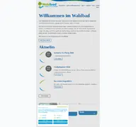 Kleine Seitenvorschau von waldbad-emsdetten.de