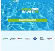 Kleine Seitenvorschau von waldbad-sause.de