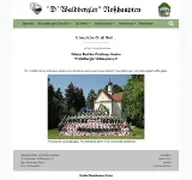 Kleine Seitenvorschau von waldbergler.de