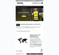 Kleine Seitenvorschau von korntex.de