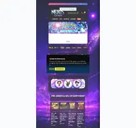 Kleine Seitenvorschau von nexus-cards.de