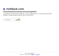 Kleine Seitenvorschau von twitback.com