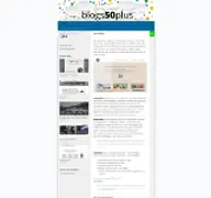 Kleine Seitenvorschau von blogs50plus.de